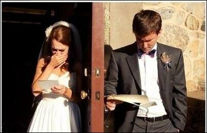 Любовные письма перед свадьбой. Фотографии