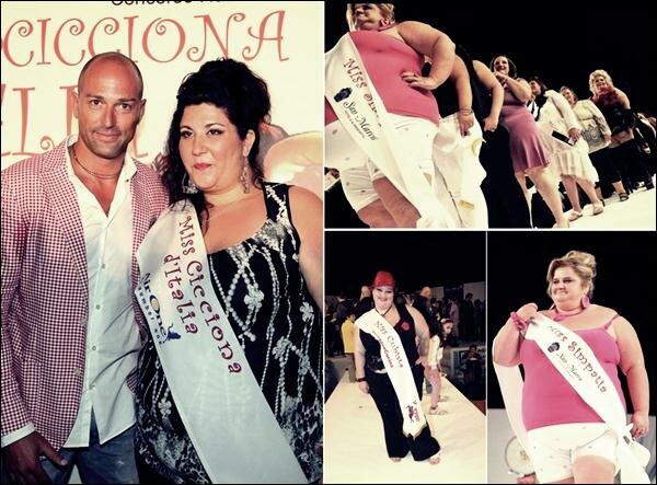 Итальянский конкурс «Miss Cicciona» для чрезмерно упитанных красавиц