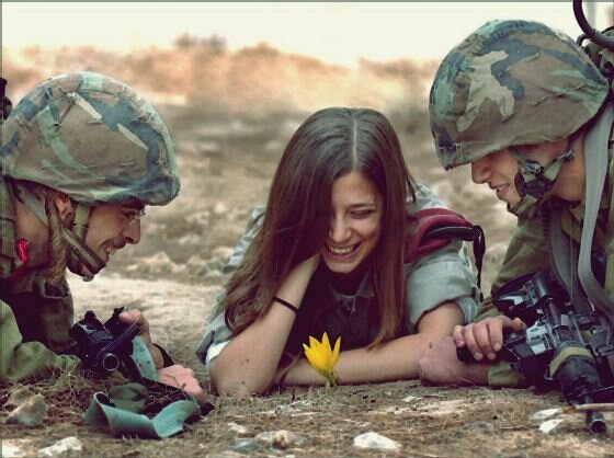 Портреты девушек ЦАХАЛ Фотографии солдат Армии освобождения Израиля
