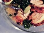 Теплый салат с курицей Теплый салат с курицей