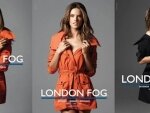 Алессандра Амбросио в кадре и за кадром рекламы London Fog