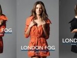 Алессандра Амбросио в кадре и за кадром рекламы London Fog Алессандра Амбросио в кадре и за кадром рекламы London Fog