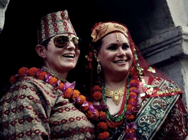 Свадьба лесбиянок в Непале