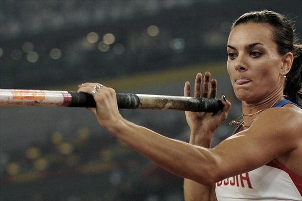 Елена Исинбаева Самая успешная спортсменка России