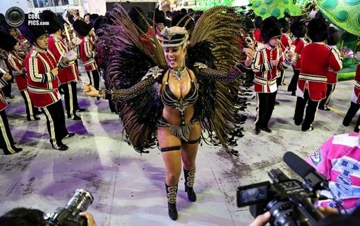 Фотографии бразильского карнавала 2017