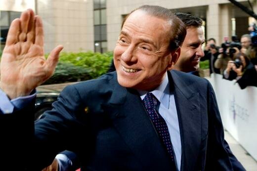 Свадьба итальянского экс-премьера Сильвио Берлускони и молодой модели. Все женщины Берлускони